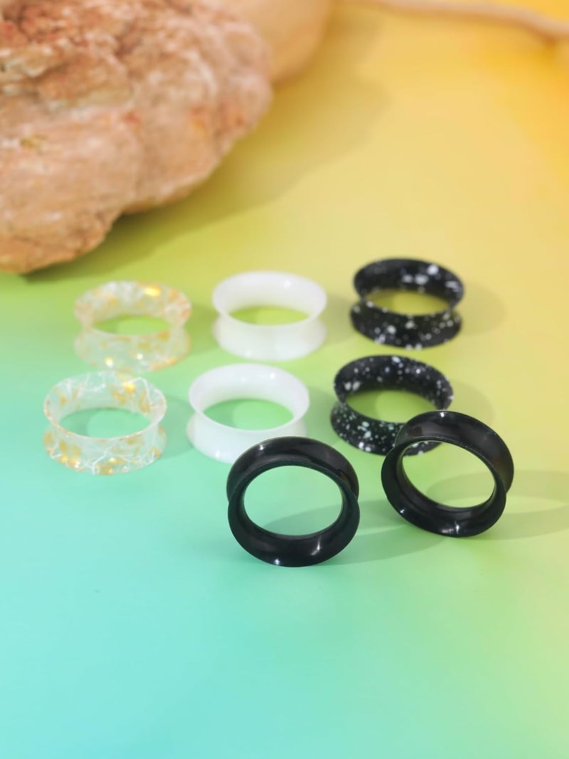 Xpircn Store 4mm-25mm Silicone Ear Gauges Flexible Ear Tunnels Plugs Stretchers Expander Double Flared Flesh Ear Piercing Jewelry for Women Men - Image 3